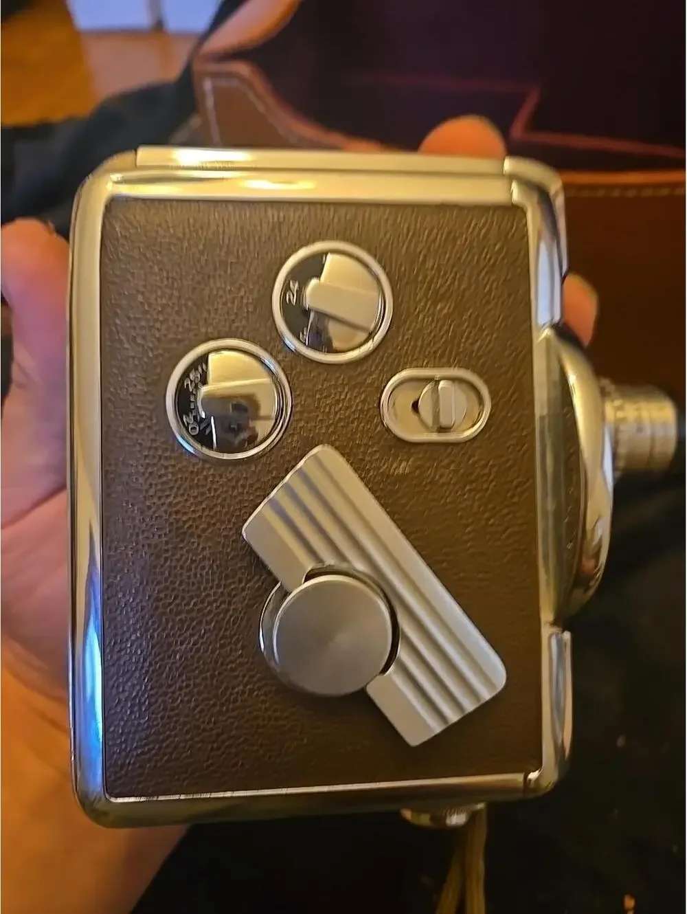 Vintage Revere 8 Model 44 8mm Movie Camera With Case